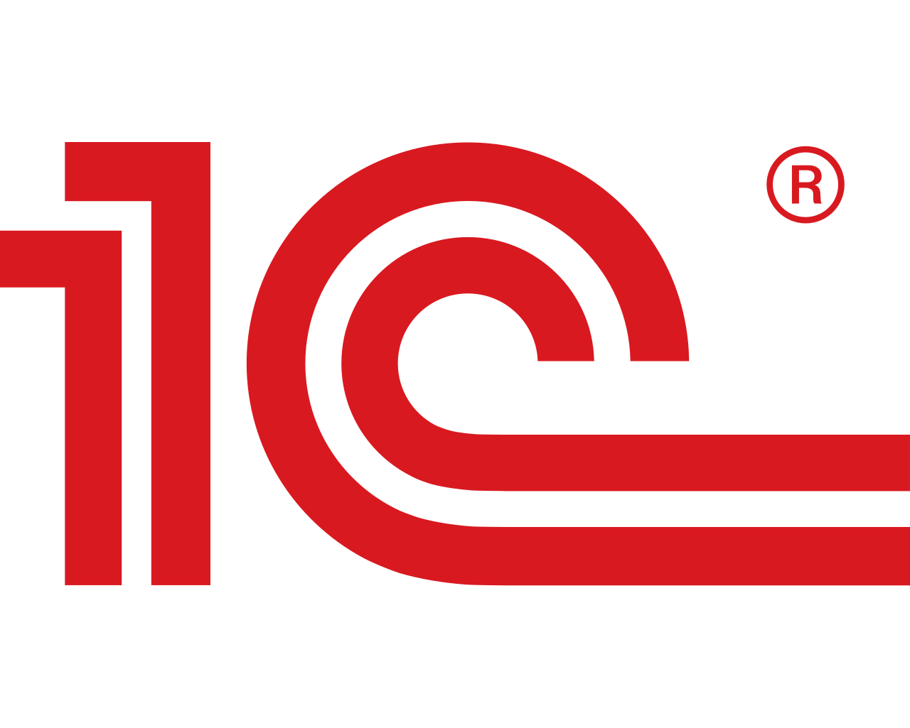 1С